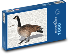 Wild goose - water bird Puzzle 1000 pieces - 60 x 46 cm 