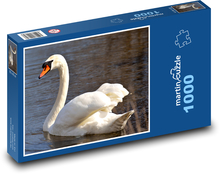 Schwan - Wasservogel, Tier Puzzle 1000 Teile - 60 x 46 cm