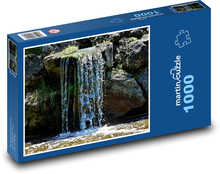 Padajúca voda - tok, príroda Puzzle 1000 dielikov - 60 x 46 cm 