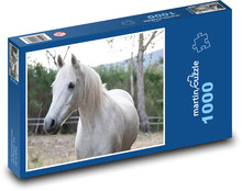 Australian Pony - White Horse Puzzle 1000 pieces - 60 x 46 cm