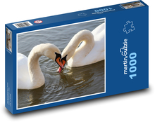 Swan - bird, lake Puzzle 1000 pieces - 60 x 46 cm