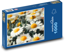 Gänseblümchen - Blütenblätter, Garten Puzzle 1000 Teile - 60 x 46 cm