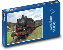 Dampflokomotive - Museumszug Puzzle 1000 Teile - 60 x 46 cm