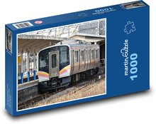 Bahnhof - Zug, Japan Puzzle 1000 Teile - 60 x 46 cm