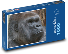 Gorila - opice, zviera Puzzle 1000 dielikov - 60 x 46 cm 