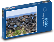 Wall - stones, volcanic Puzzle 1000 pieces - 60 x 46 cm 
