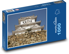 Japonsko - hrad Himedži Puzzle 1000 dílků - 60 x 46 cm