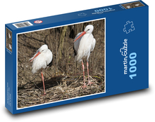 Störche - Vögel, Natur Puzzle 1000 Teile - 60 x 46 cm