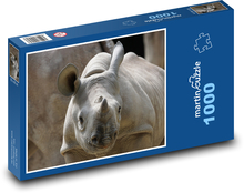 Rhinoceros - cub, zoo Puzzle 1000 pieces - 60 x 46 cm
