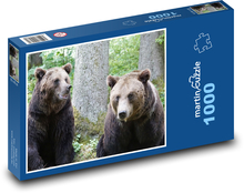 Medvěd - zoo, šelma Puzzle 1000 - 60x46 cm