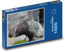 Porcupine - rodent, animal Puzzle 1000 pieces - 60 x 46 cm 