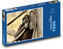 Gorilla - Affe, Tier Puzzle 1000 Teile - 60 x 46 cm