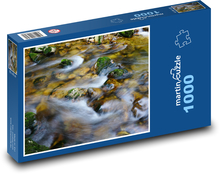 Zátoka - voda, skaly Puzzle 1000 dielikov - 60 x 46 cm