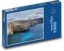 Wyspa - morze, podróże Puzzle 1000 elementów - 60x46 cm