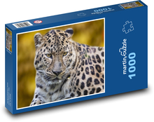 Leopard - dravec, zviera Puzzle 1000 dielikov - 60 x 46 cm 