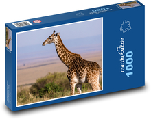 Žirafa - zviera, savana Puzzle 1000 dielikov - 60 x 46 cm 