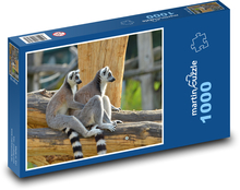 Lemur - Affe, Tier Puzzle 1000 Teile - 60 x 46 cm
