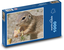 Sysel - hlodavec, hlad Puzzle 1000 dielikov - 60 x 46 cm 