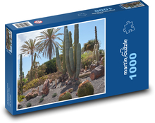 Kaktusy - poušť, rostliny Puzzle 1000 dílků - 60 x 46 cm