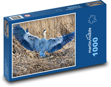 Reiher - Vogel, Tier Puzzle 1000 Teile - 60 x 46 cm