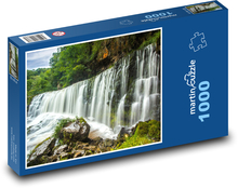 Vodopád - řeka, příroda Puzzle 1000 dílků - 60 x 46 cm