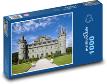 Škótsko - hrad Puzzle 1000 dielikov - 60 x 46 cm 
