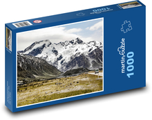 Nový Zéland - hory Puzzle 1000 dielikov - 60 x 46 cm 