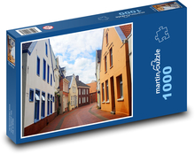 Ostfriesland - historické centrum Puzzle 1000 dielikov - 60 x 46 cm 