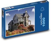 Steinhaus - Bau, Natur Puzzle 1000 Teile - 60 x 46 cm