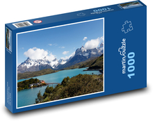 Torres del paine - národný park, Čile Puzzle 1000 dielikov - 60 x 46 cm 