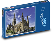 Katedra Bendigo - Chrześcijaństwo, architektura Puzzle 1000 elementów - 60x46 cm