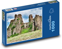 Pevnost - hrad, příroda Puzzle 1000 dílků - 60 x 46 cm