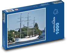 Sailing - boat, ocean Puzzle 1000 pieces - 60 x 46 cm 