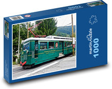 Tram in the city Puzzle 1000 pieces - 60 x 46 cm 