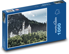 Zabytkowy zamek - podróż Puzzle 1000 elementów - 60x46 cm