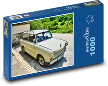 Trabant - historické vozidlo, auto Puzzle 1000 dílků - 60 x 46 cm