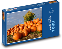 Giant pumpkin - autumn, harvest Puzzle 1000 pieces - 60 x 46 cm 