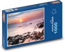 Oceán - pobrežie, skaly Puzzle 1000 dielikov - 60 x 46 cm