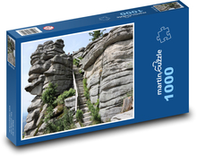 Bavarian Forest - three chairs, rocks Puzzle 1000 pieces - 60 x 46 cm 