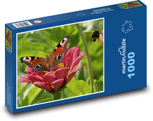 Butterfly - pollination, insects Puzzle 1000 pieces - 60 x 46 cm 