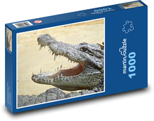 Crocodile - teeth, reptile Puzzle 1000 pieces - 60 x 46 cm 