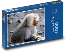 Baboon - monkey, primate Puzzle 1000 pieces - 60 x 46 cm