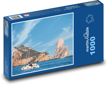 More - plachtenie, skaly Puzzle 1000 dielikov - 60 x 46 cm 