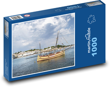 Loď - plachtenie, more Puzzle 1000 dielikov - 60 x 46 cm 