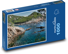 Sea - beach, mountain Puzzle 1000 pieces - 60 x 46 cm 