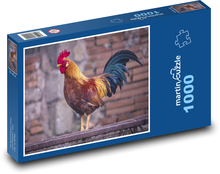 Kohout - hospodářské zvíře, drůbež Puzzle 1000 dílků - 60 x 46 cm