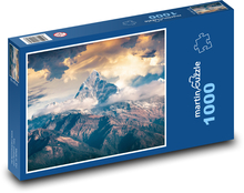 Skály - bouřky, mraky Puzzle 1000 dílků - 60 x 46 cm