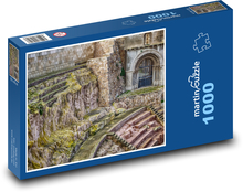 Starověké divadlo - ruiny, architekura Puzzle 1000 dílků - 60 x 46 cm