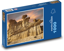 Rocky landscape - nature, clouds Puzzle 1000 pieces - 60 x 46 cm 