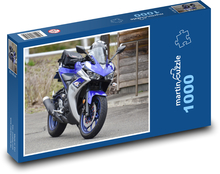 Motocykel na ceste Puzzle 1000 dielikov - 60 x 46 cm 